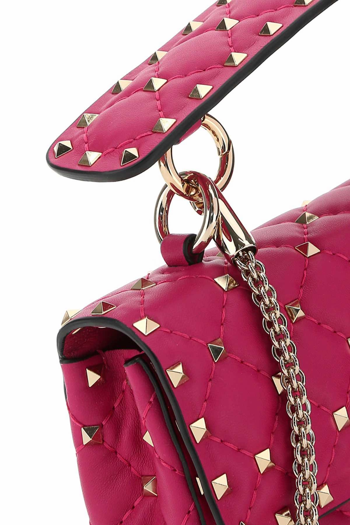 Valentino Garavani Rockstud Spike Foldover Top Shoulder Bag