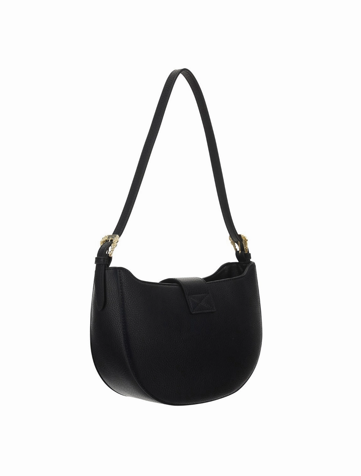 Versace Jeans Couture Logo Buckled Shoulder Bag