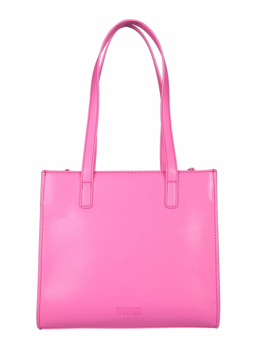 Versace Jeans Couture Logo Embossed Open-Top Tote Bag