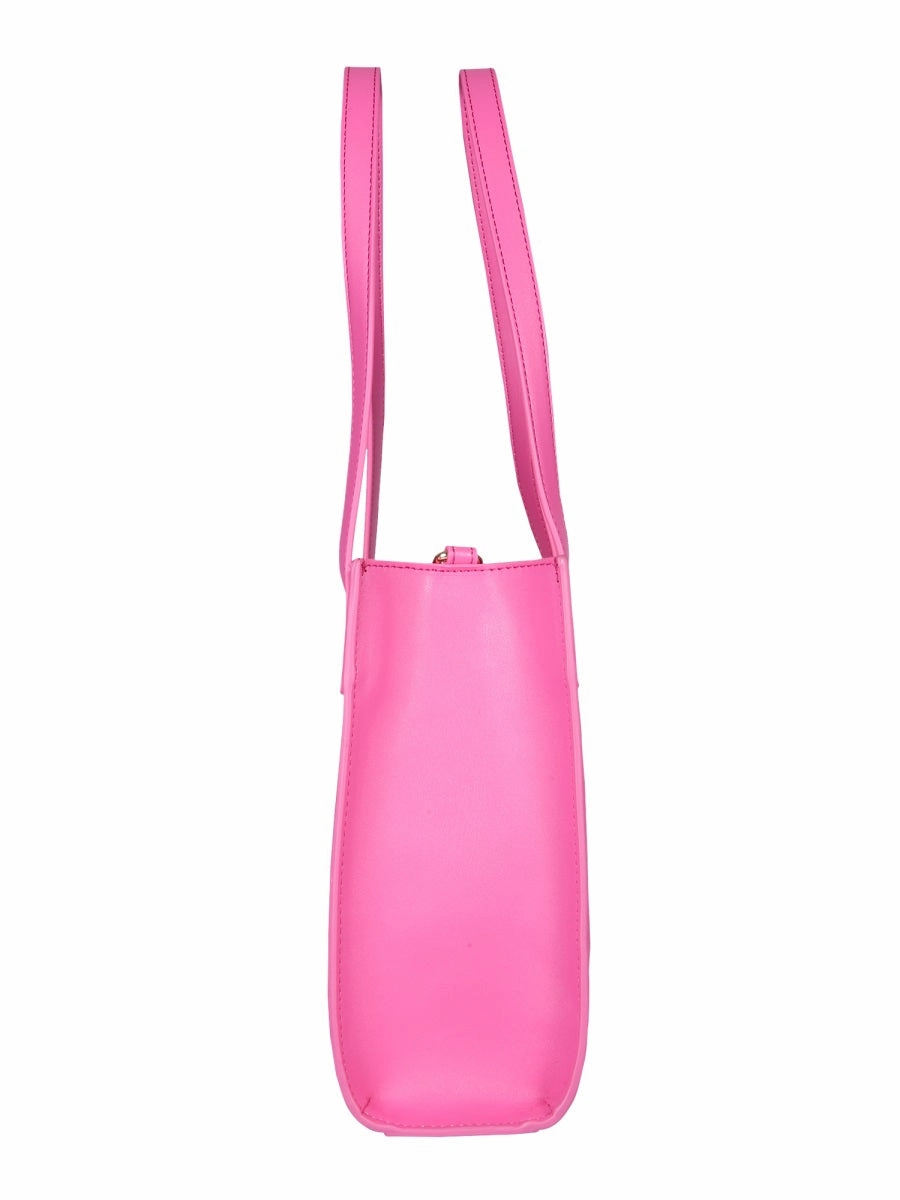 Versace Jeans Couture Logo Embossed Open-Top Tote Bag