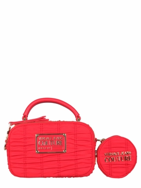 Versace Jeans Couture Logo Plaque Small Tote Bag