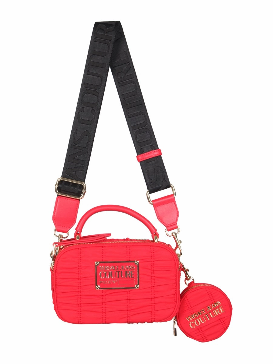 Versace Jeans Couture Logo Plaque Small Tote Bag