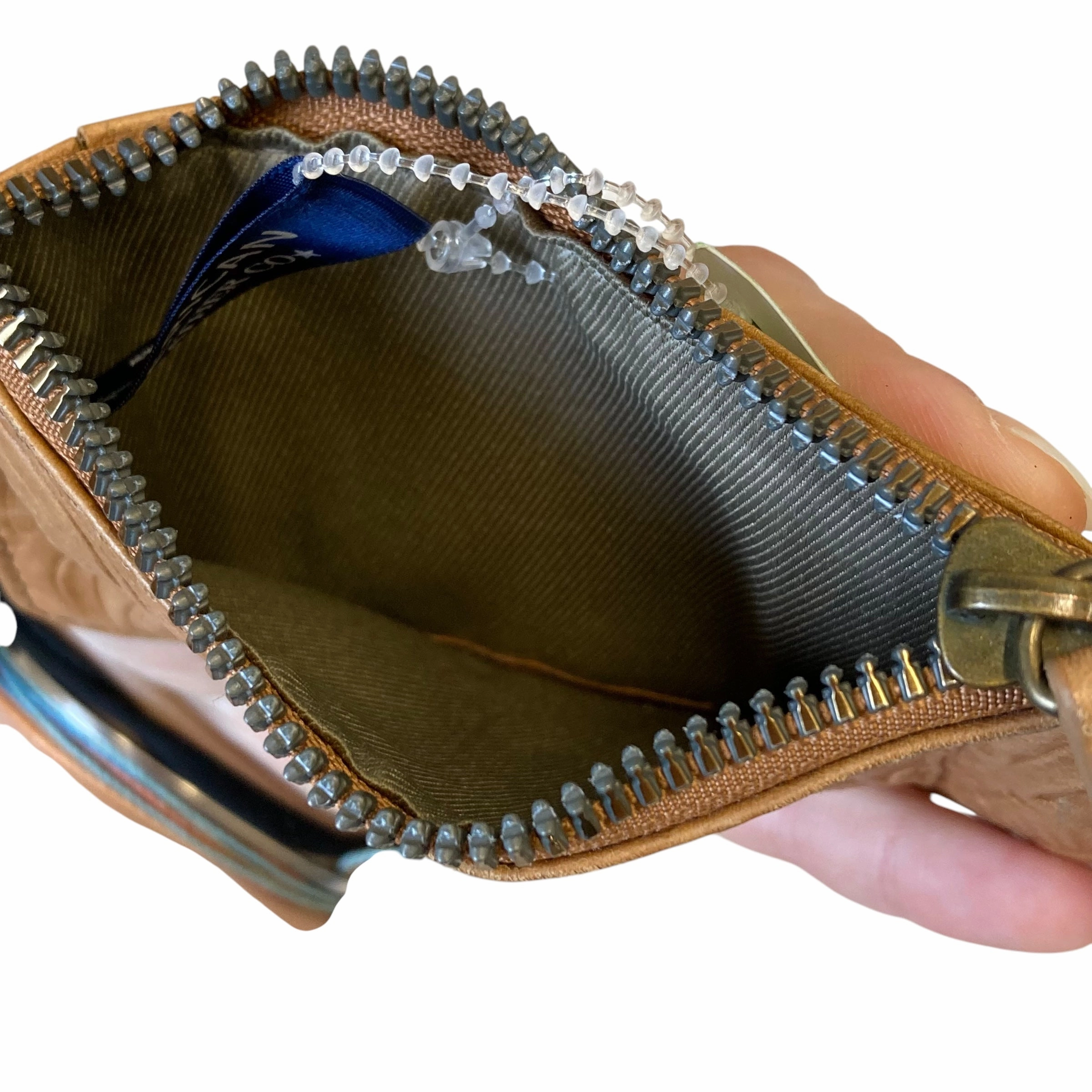 Wallet Leather By American Leather Company In Brown, Size:Small
