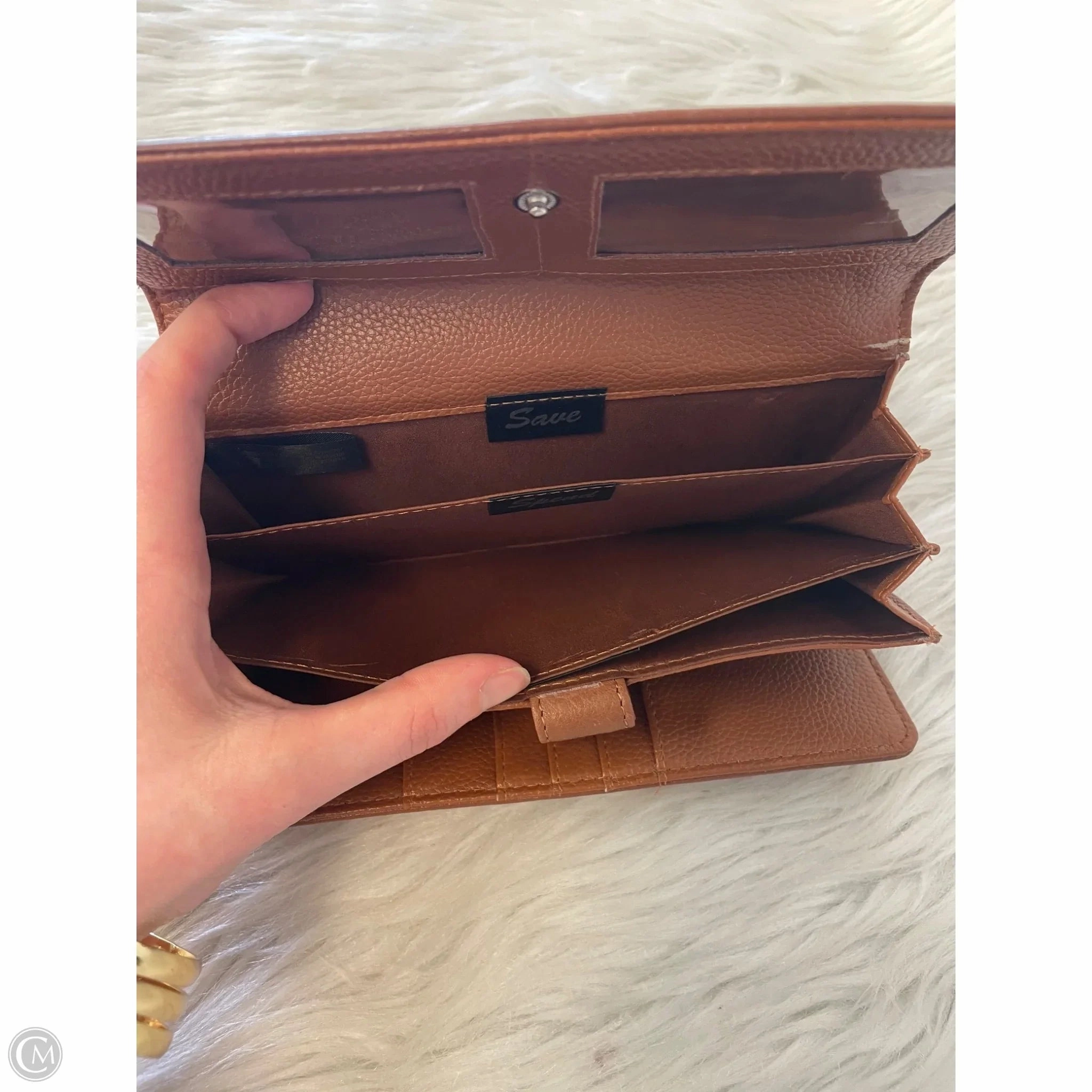 Wallet Leather By Giani Bernini, Size: Medium