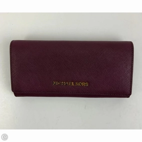 Wallet Leather By Michael By Michael Kors, Size: Large