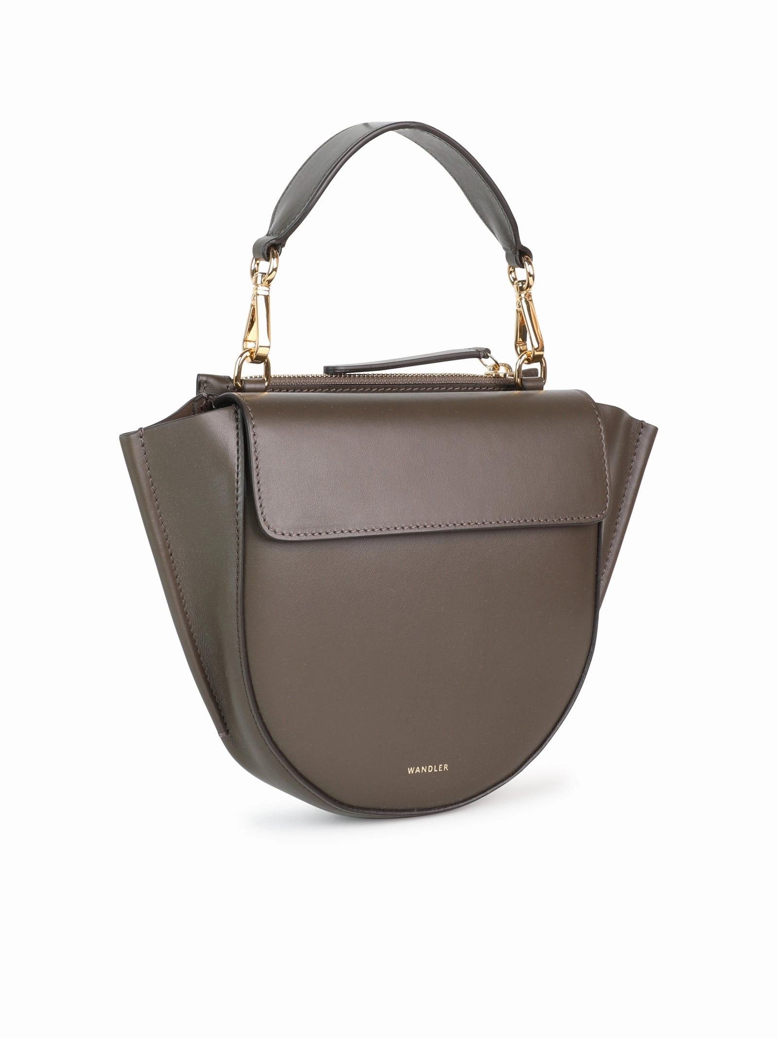 Wandler Hortensia Logo Printed Mini Tote Bag