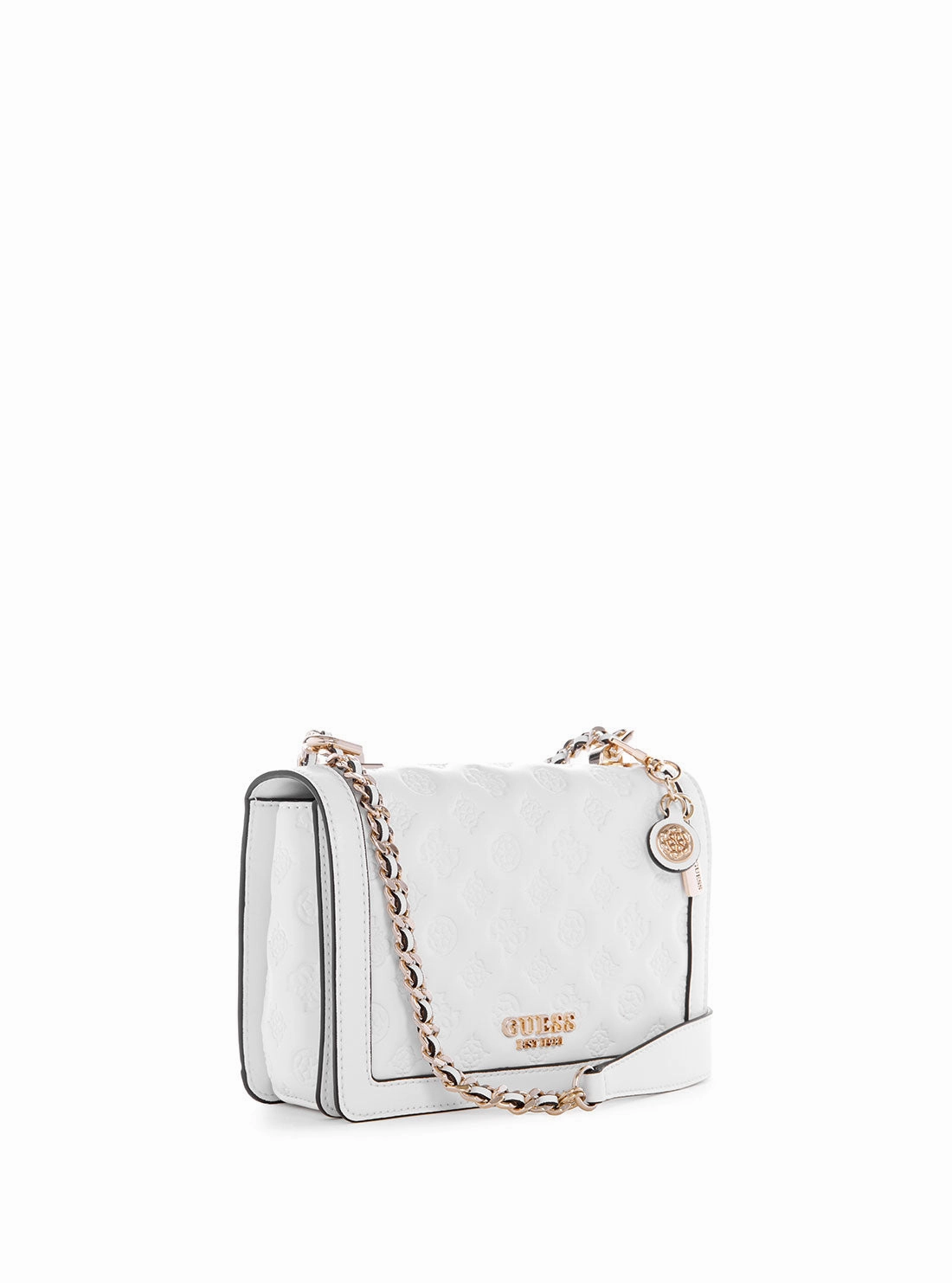 White Abey Crossbody Bag