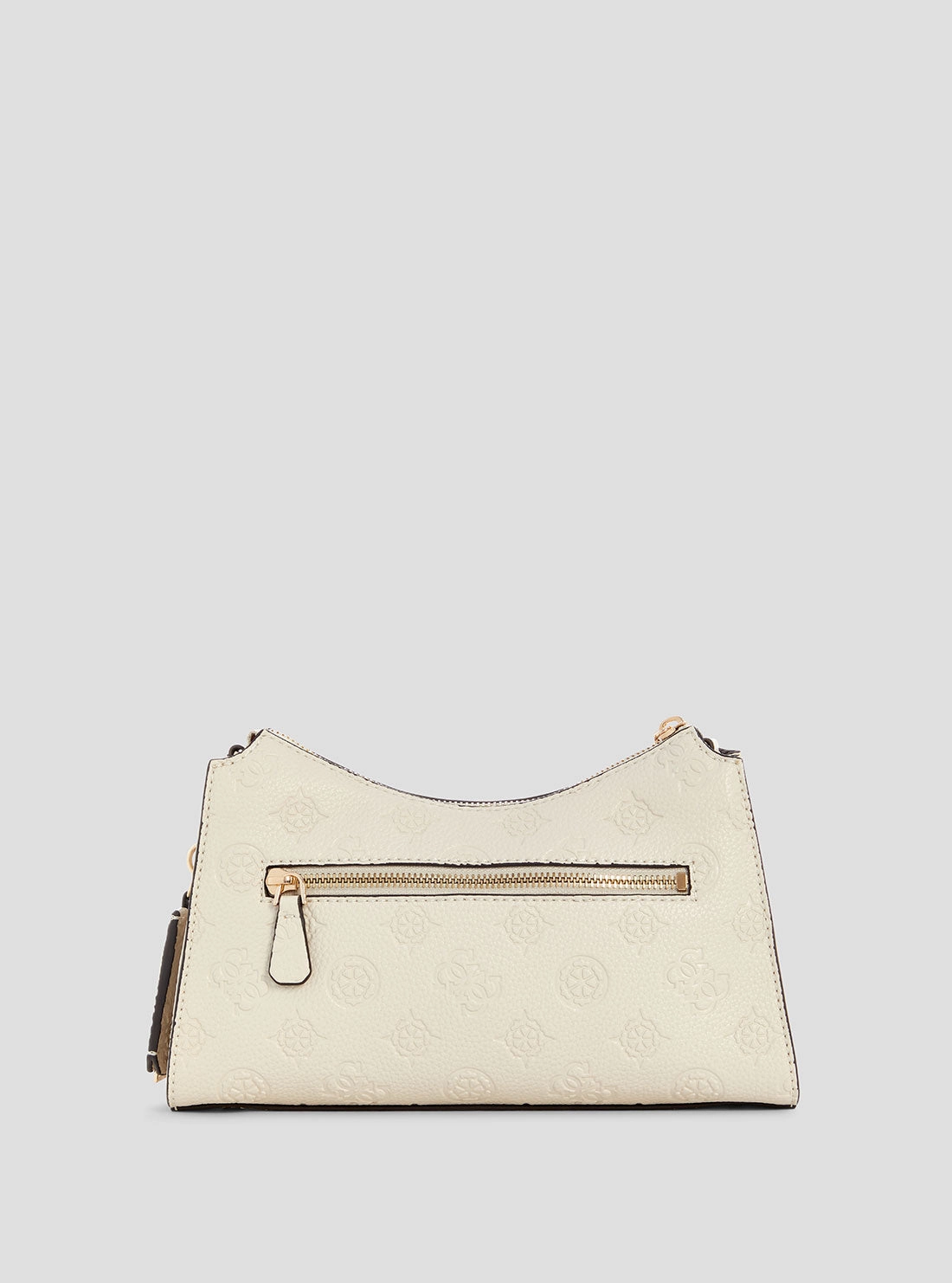 White Cresidia Top Zip Shoulder Bag