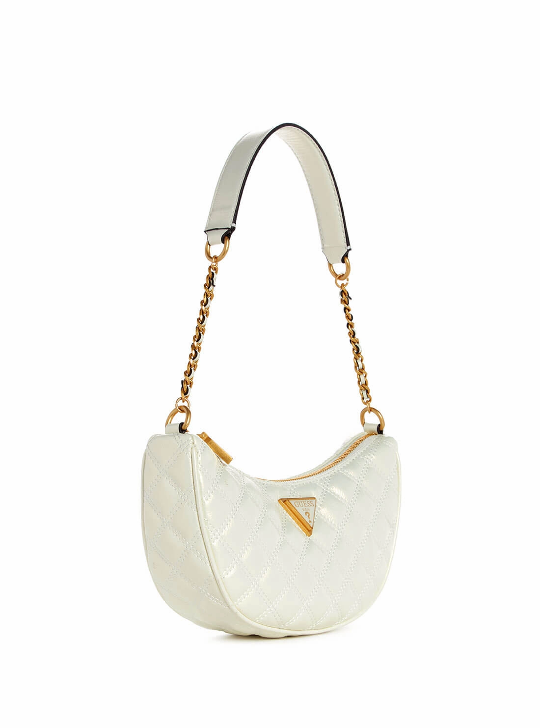 White Giully Shoulder Bag