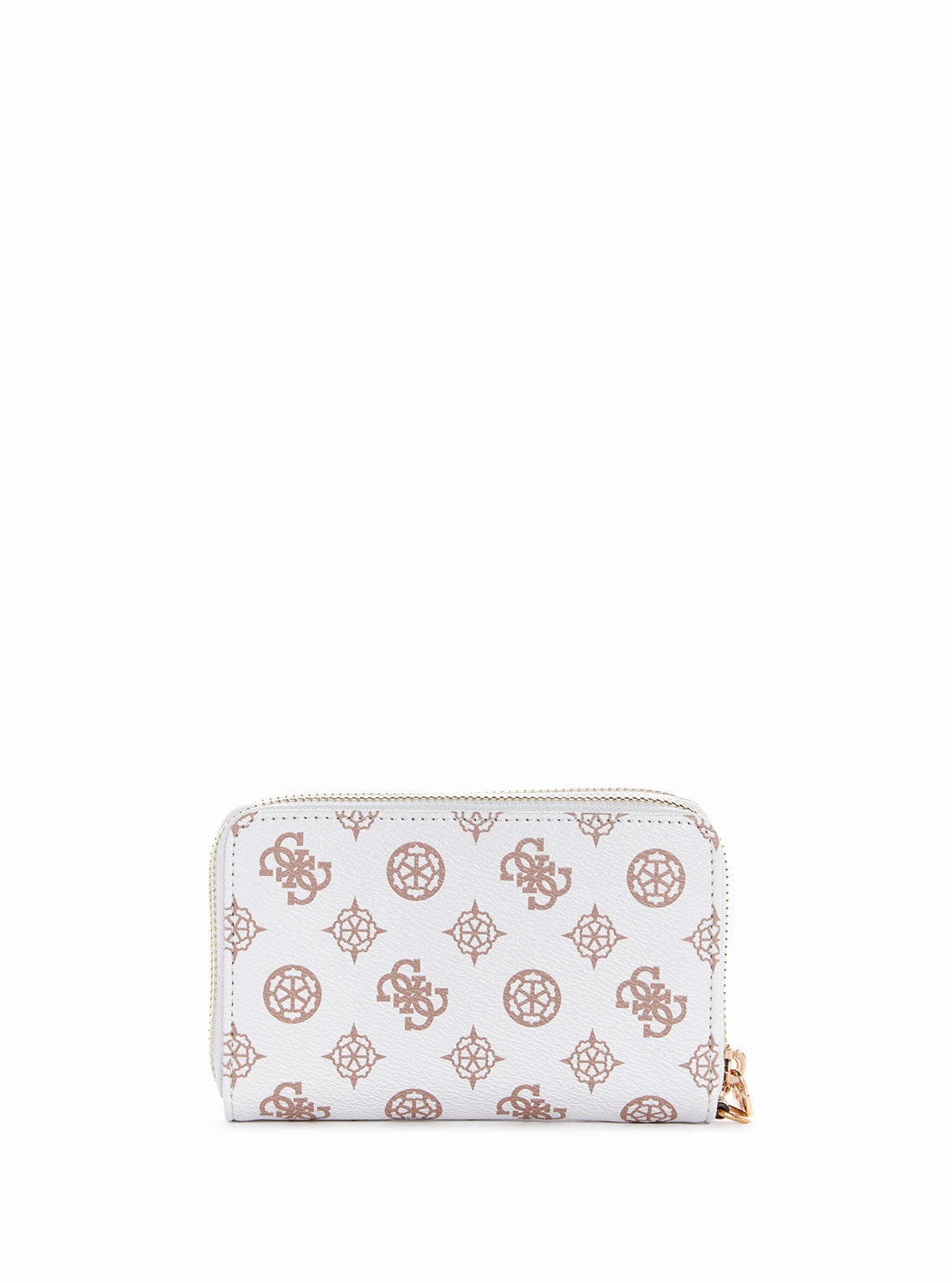White Logo Laurel Medium Wallet