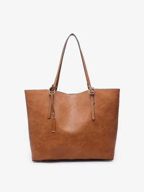 Women's 2-In-1 Tote Bag In Brown