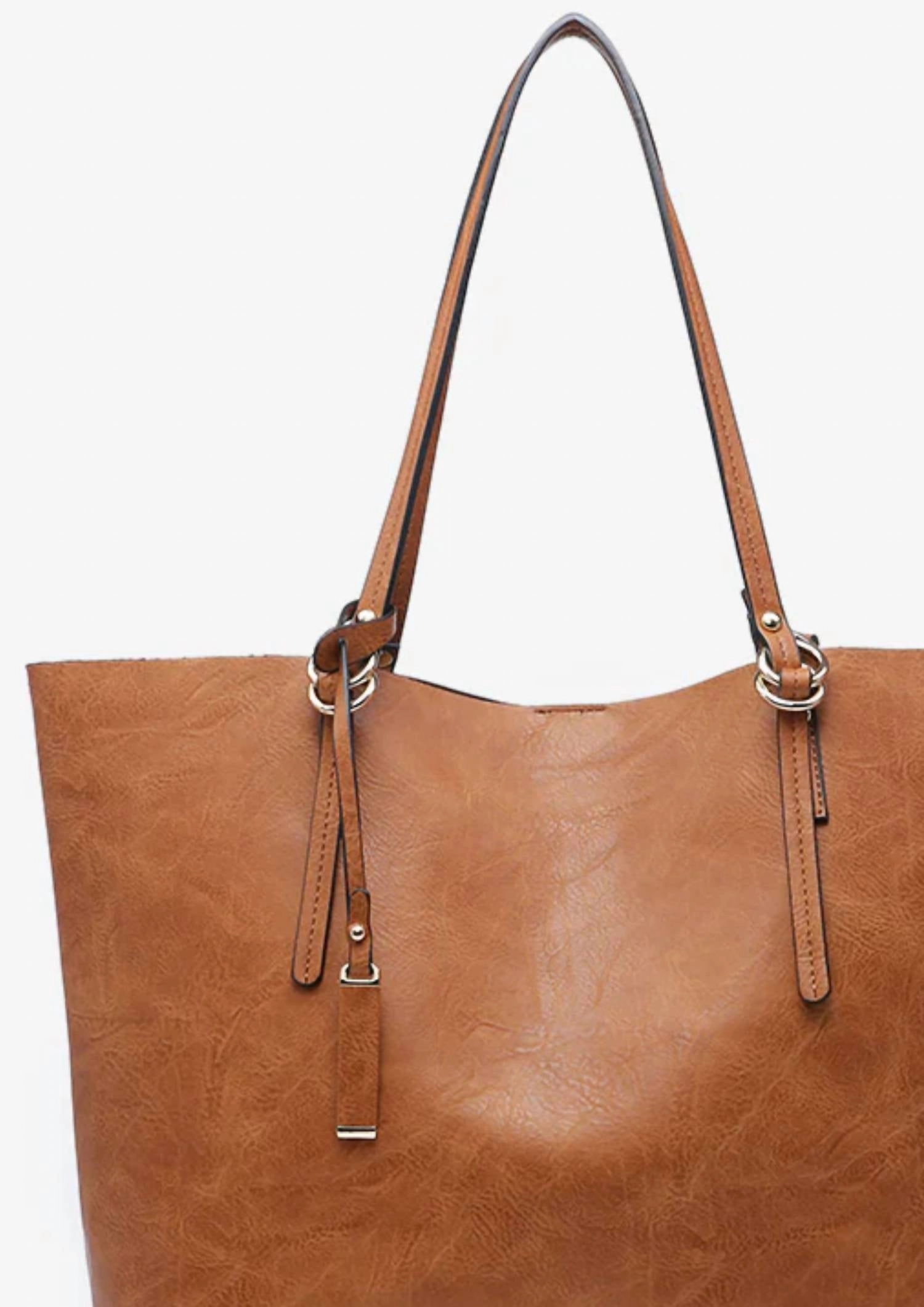 Women's 2-In-1 Tote Bag In Brown