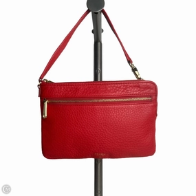Wristlet Leather By Fossil, Size: Small