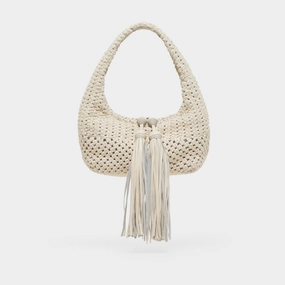 ZENIA HANDBAG BONE LEATHER